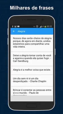 Frases e Status android App screenshot 5