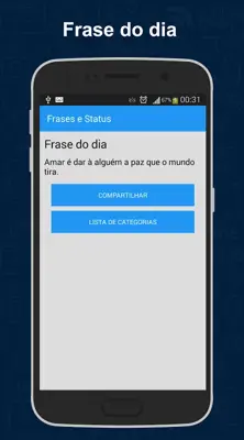 Frases e Status android App screenshot 7